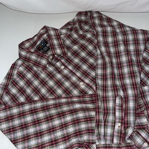 Alexander Julian Colours Shirt Men's Size XL Multicolor Plaid Button Down Casual